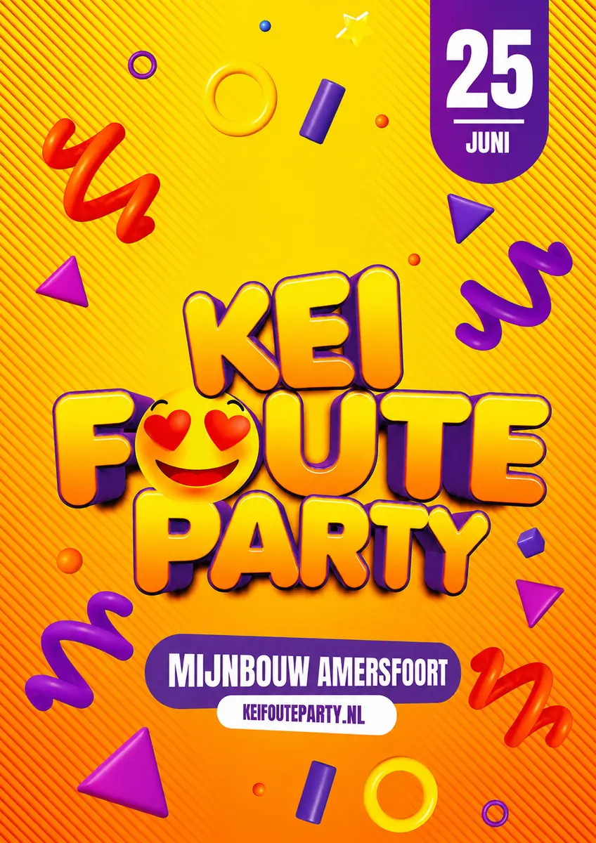 Kei Foute Party · Summer Edition — Mijnbouwweg, Amersfoort