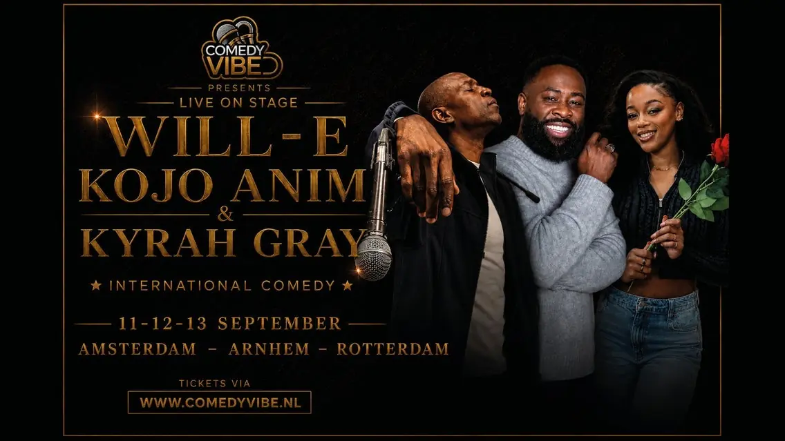Comedy Vibe presents International Comedy Night — Musis Sacrum, Arnheim
