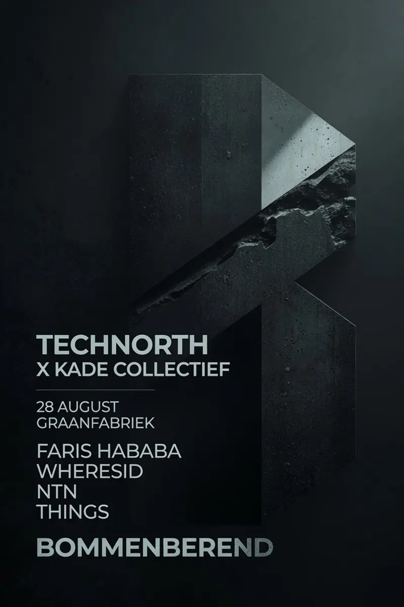 Technorth X Kade Collectief — Graanfabriek, Groningen