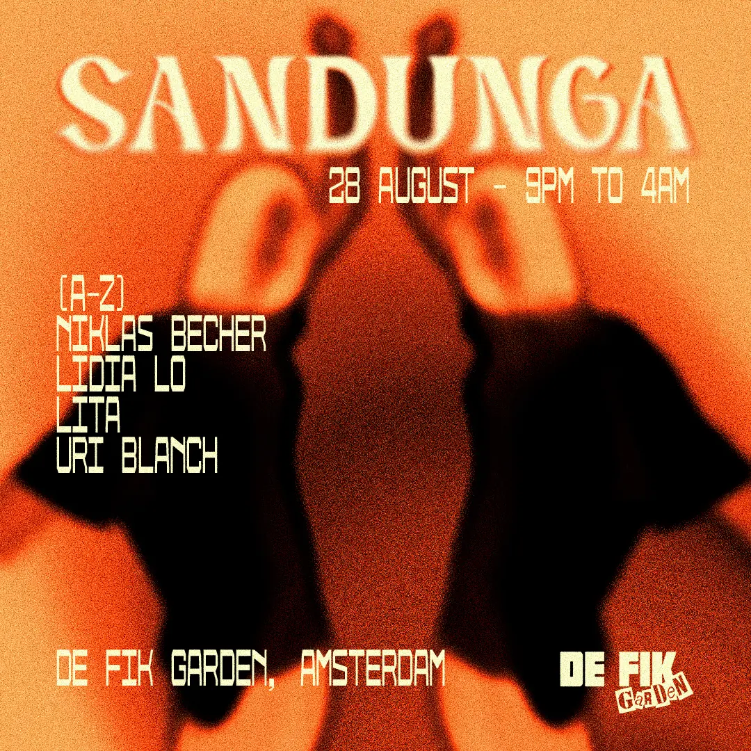 Sandunga Clubnight — De Fik Garden, Amsterdam