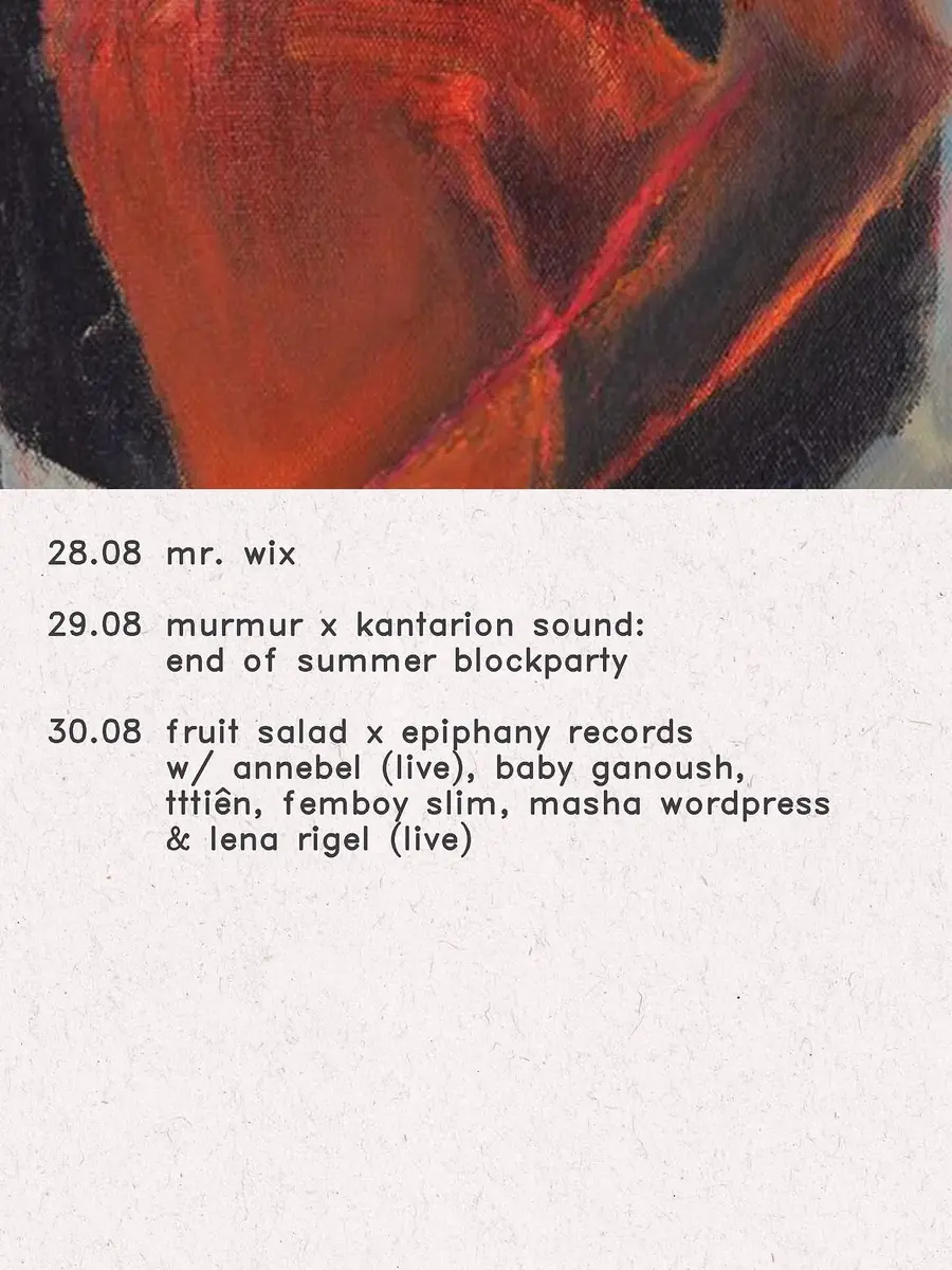 mr. wix — murmur, Amsterdam