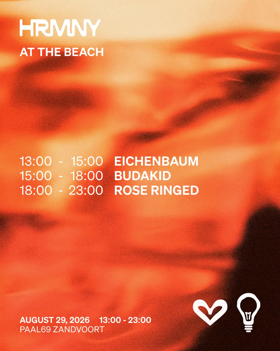 HRMNY with Rose Ringed 5hrs at the beach — Paal69, Amsterdam