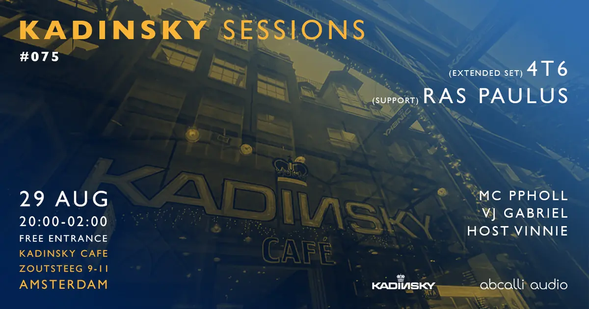 Kadinsky Sessions 075 — Kadinsky Cafe, Amsterdam