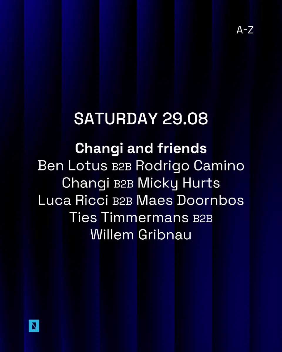 TOFFLER presents Changi and friends — Toffler, Rotterdam