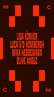 Colorado Charlie with Lisa Korver, Luca v/d Hombergh, Mika Heggemann, Olive Anguz (SOLD OUT)