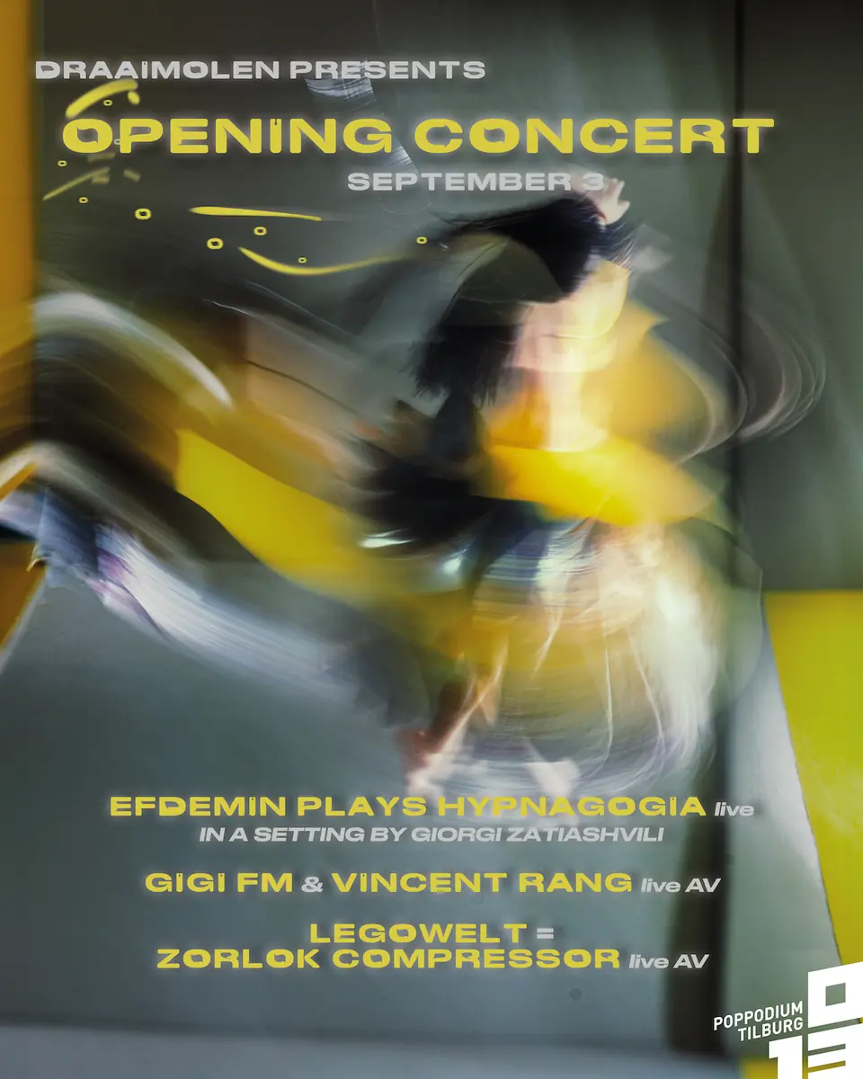 Draaimolen Opening Concert 2026 — 013 Poppodium, Tilburg