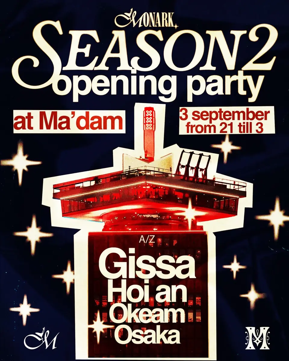 Madam by Night invites: MONARK — Madam, Amsterdam