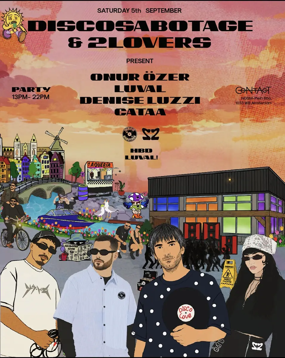 Discosabotage & 2lovers präsentieren Onur Özer - daytime — CONTACT, Amsterdam