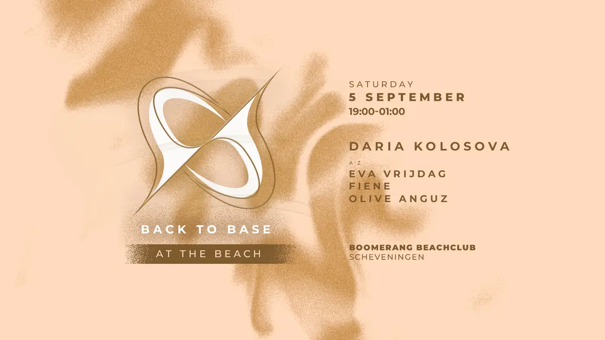 Back To Base at the Beach - Daria Kolosova — Boomerang Beach, Den Haag