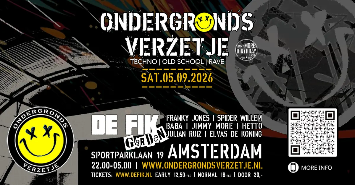 Ondergronds Verzetje — De Fik Garden, Amsterdam