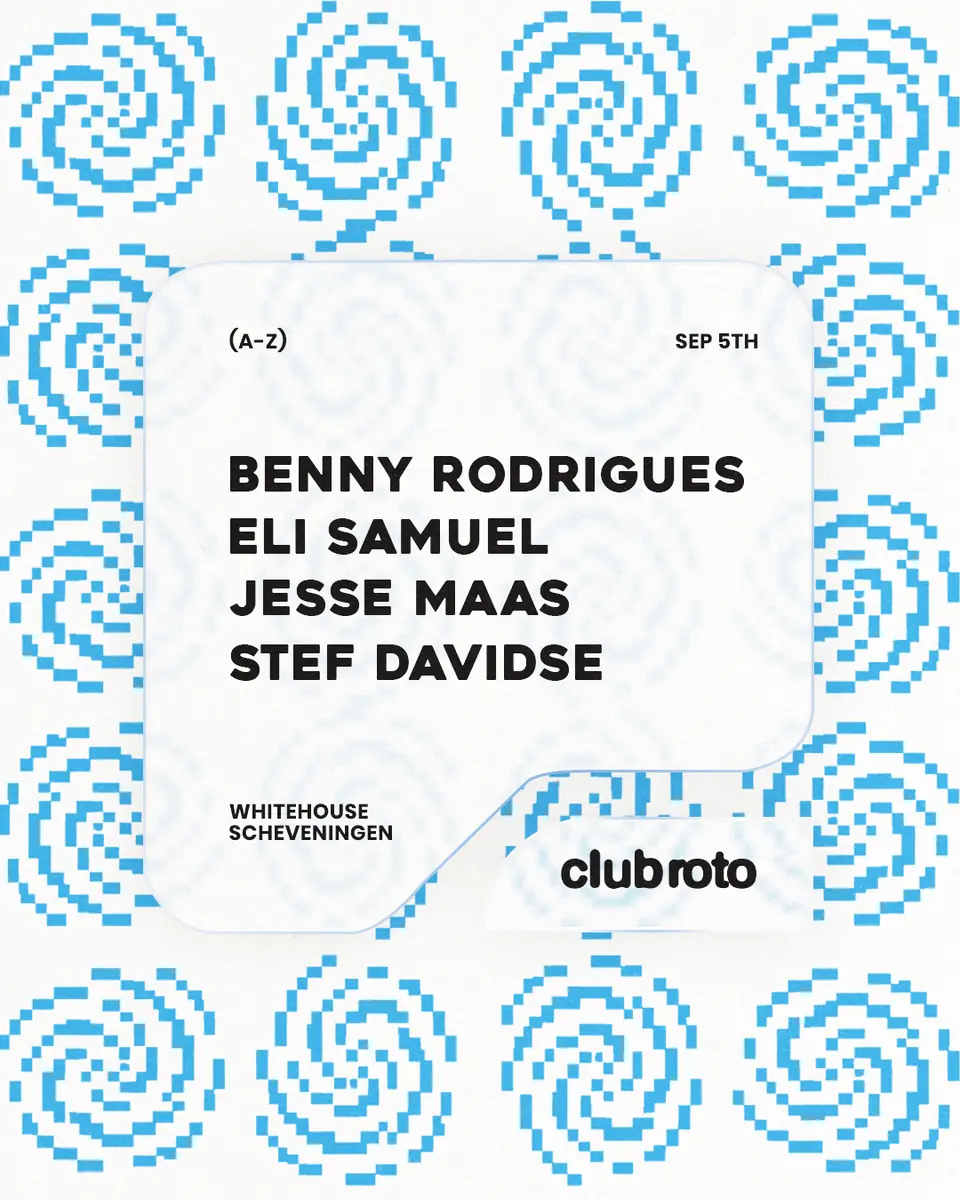 Club Roto x Whitehouse Scheveningen — Whitehouse, Den Haag