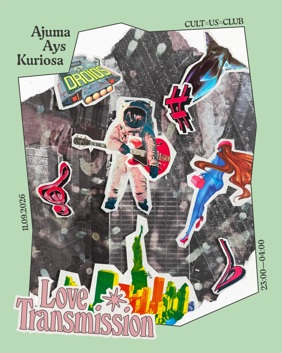 Love Transmission with Ajuma — Cult=us, Rotterdam