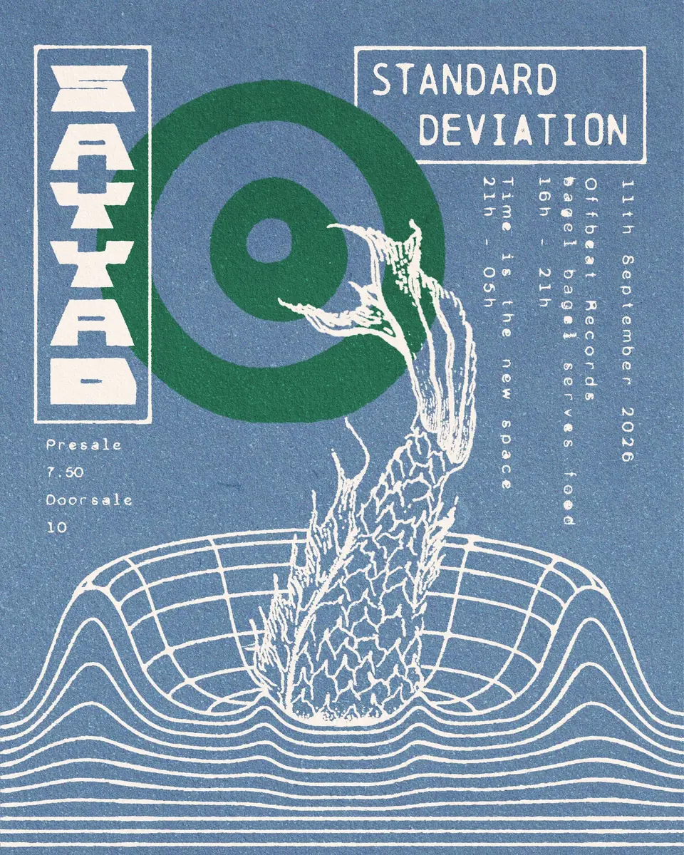 STANDARD DEVIATION X SAYYAD STATION — Time is the new space, Rotterdam