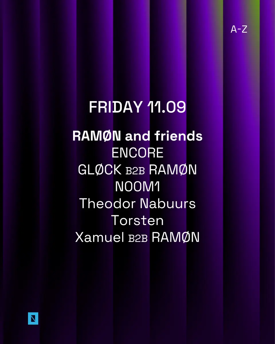 TOFFLER presents RAMØN and friends — Toffler, Rotterdam