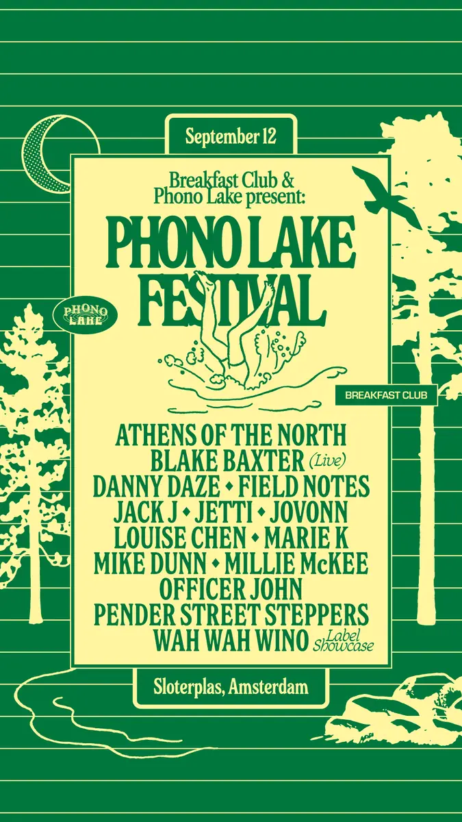 Phono Lake Festival — Phono Lake, Amsterdam