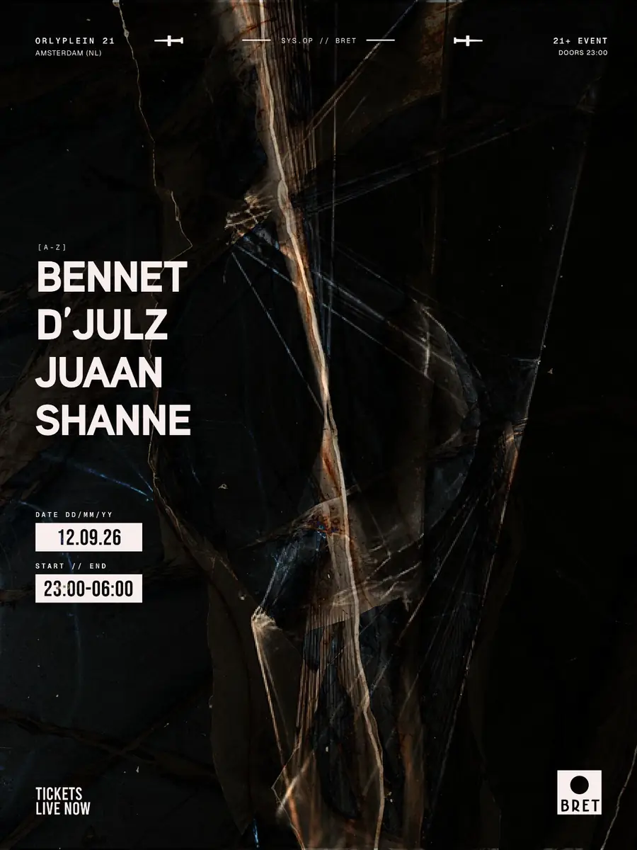 Bennet, D'Julz, JUAAN, Shanne — BRET, Amsterdam