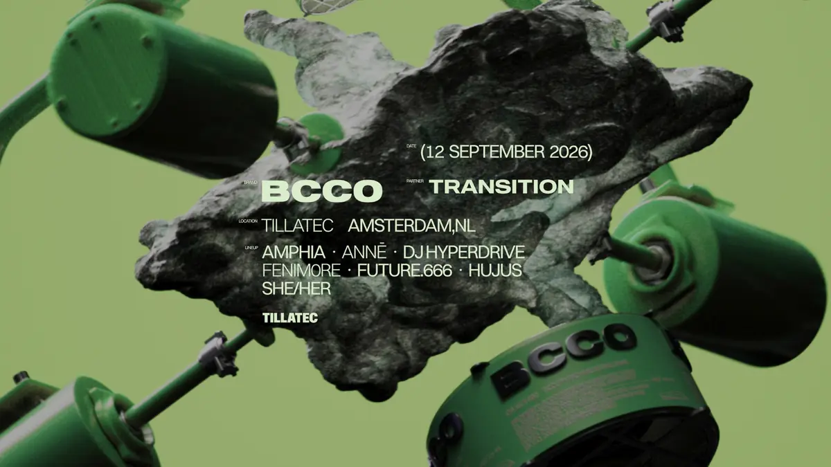 BCCO x TRANSITION — TILLATEC, Amsterdam
