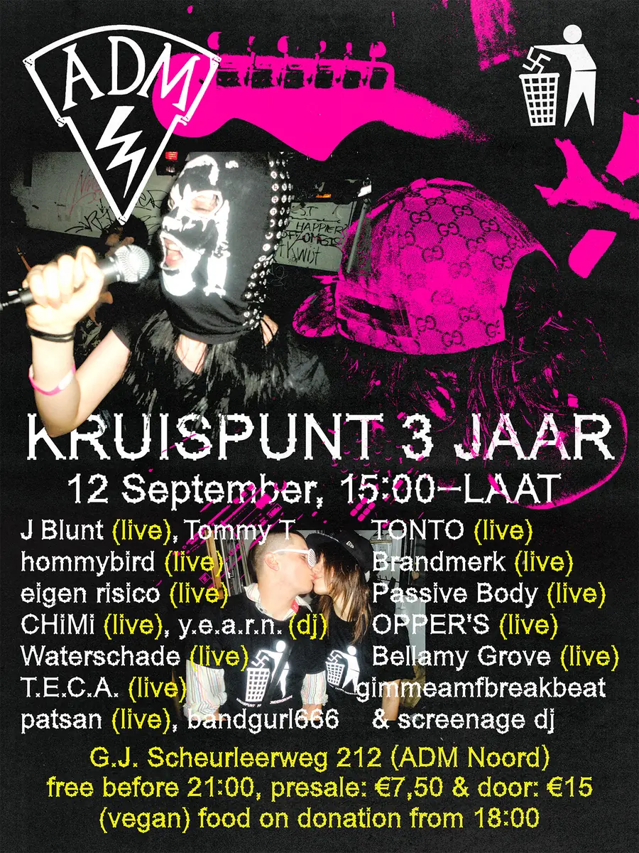 KRUISPUNT 3 Jahre — Het Groene Veld, Amsterdam