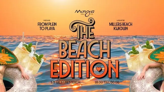 Moya: The Beach Edition — Millers Beach, Den Haag