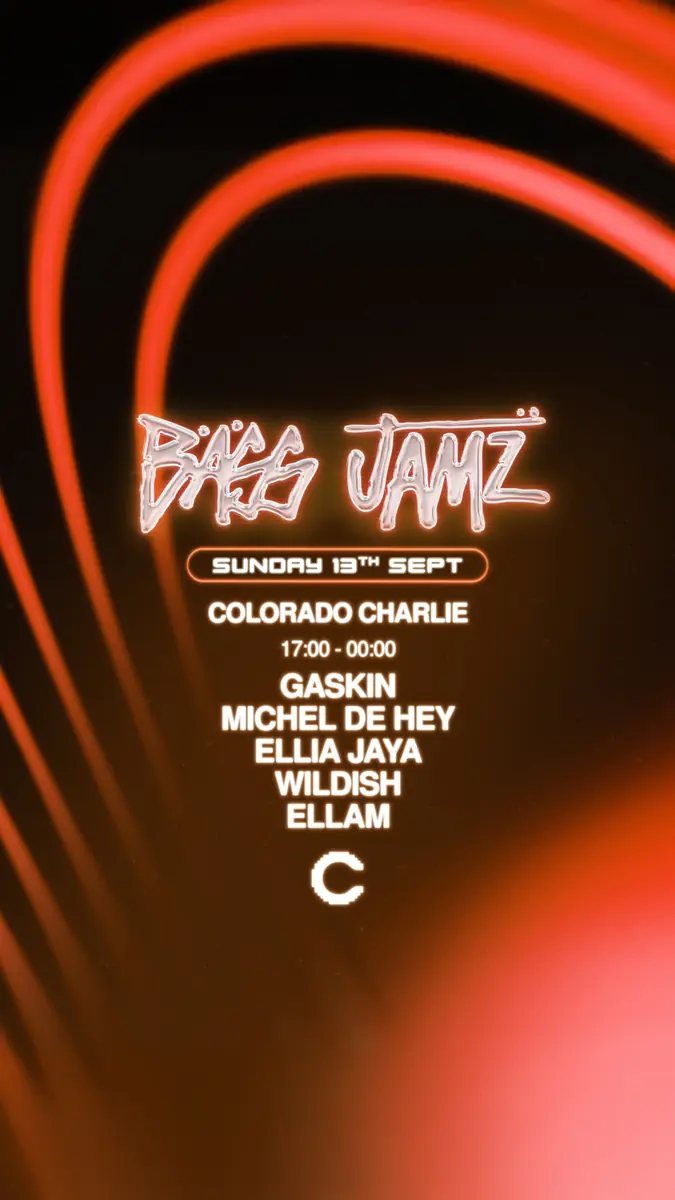 Colorado Charlie x Bass Jamz - Closing Sunday mit Gaskin, Michel de Hey, Ellia Jaya (AUSVERKAUFT) — Colorado Charlie, Den Haag