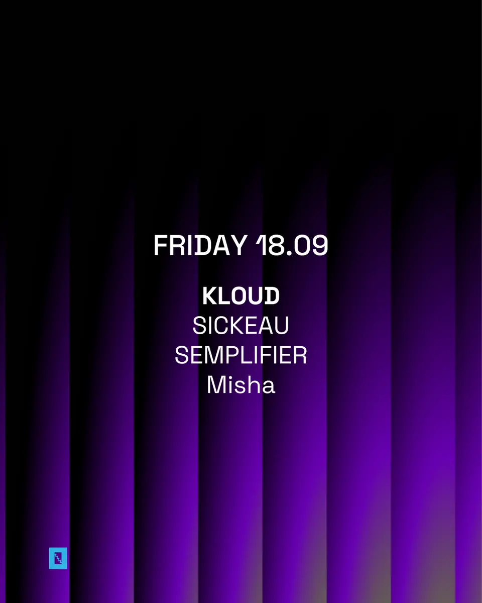 TOFFLER presents KLOUD — Toffler, Rotterdam