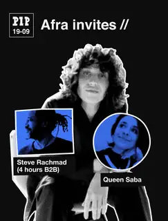 Afra ladet Steve Rachmad & Queen Saba ein