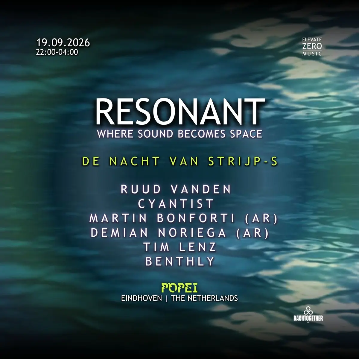 RESONANT - DE NACHT VAN STRIJP-S 2026 — Popei, Eindhoven
