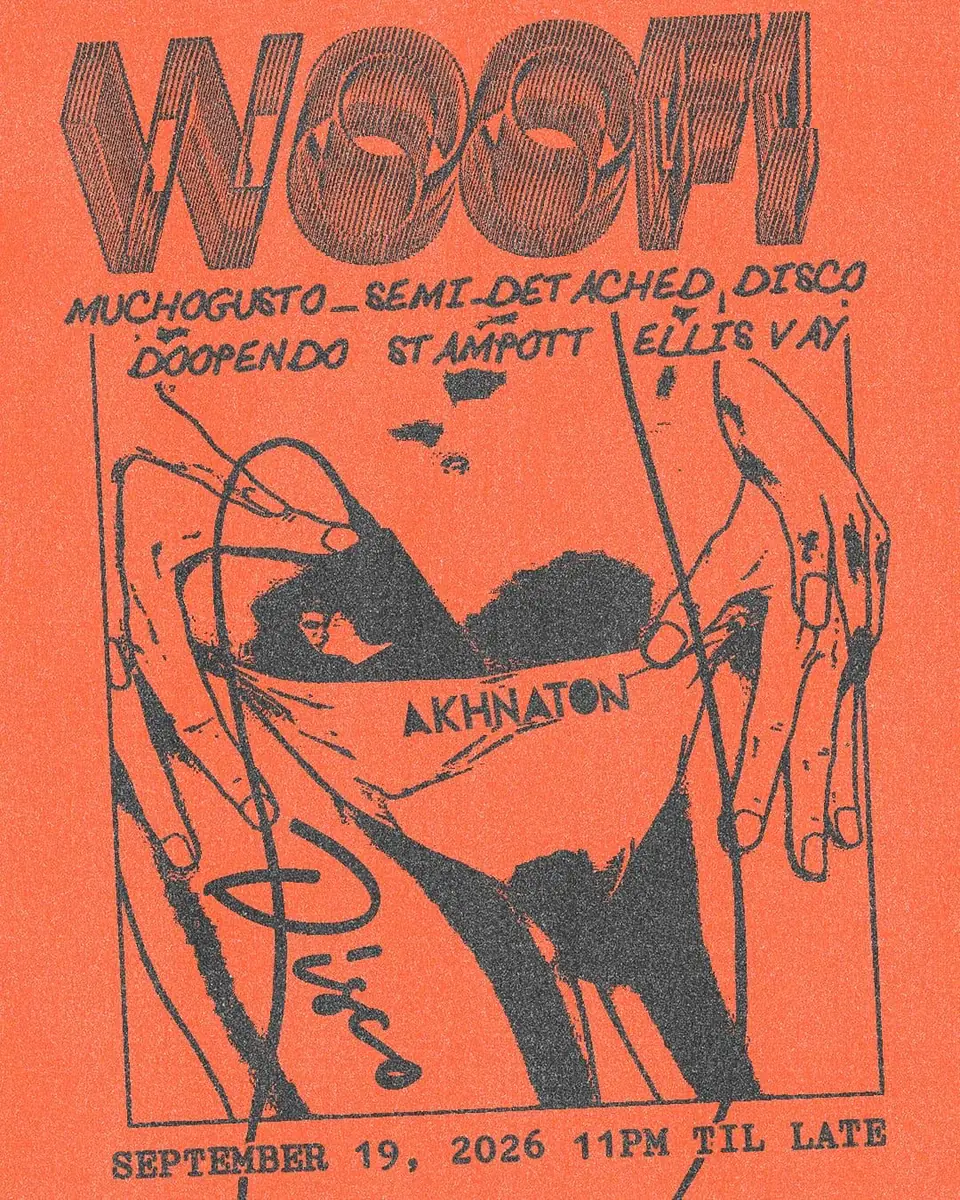 WOOF! übernimmt Akhnaton — Akhnaton, Amsterdam