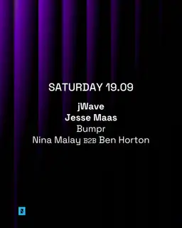 TOFFLER presents jWave, Jesse Maas