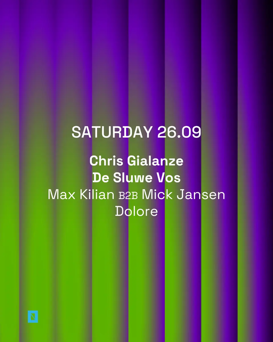 Toffler presents Chris Gialanze, De Sluwe Vos — Toffler, Rotterdam
