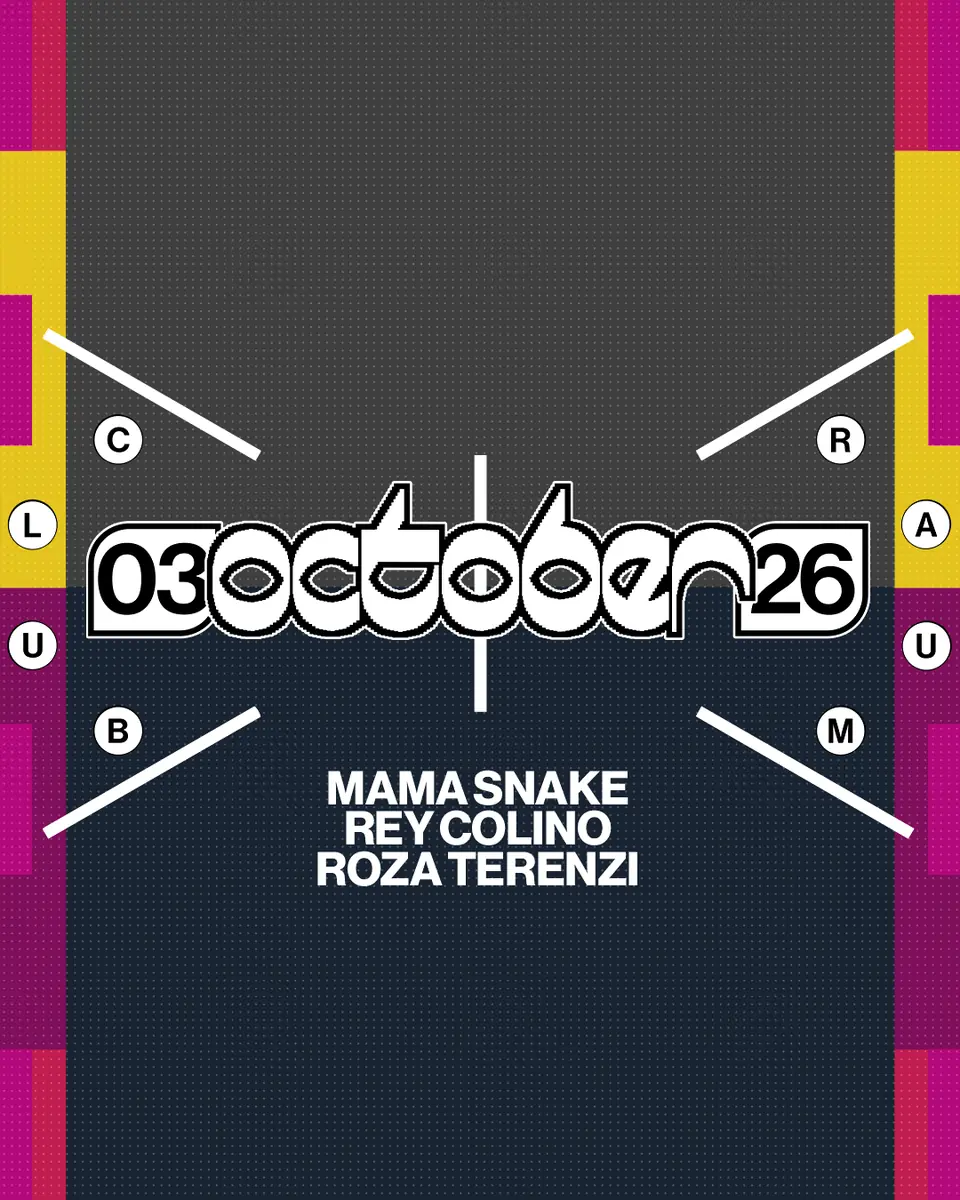 Mama Snake, Roza Terenzi, Rey Colino — CLUB RAUM, Amsterdam