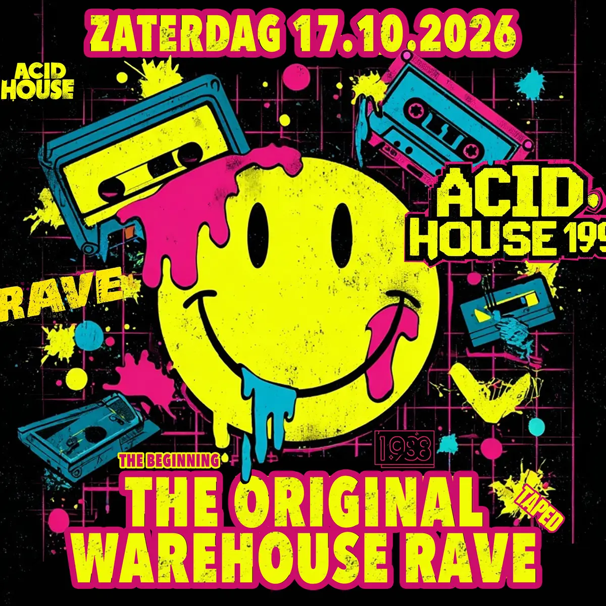 The Original Warehouse Rave 89/05 — Graanfabriek, Groningen