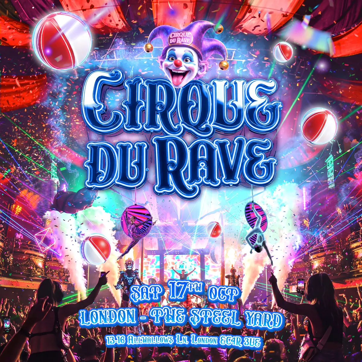Cirque Du Rave Is Coming — Ijland, Amsterdam