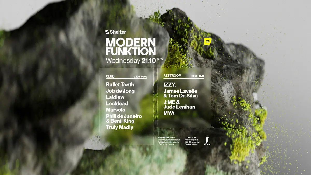 Modern Funktion x Shelter — Shelter Amsterdam, Amsterdam