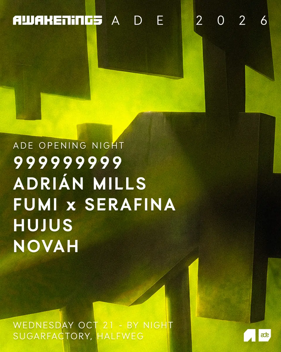 Awakenings ADE - Opening Night — Sugarfactory, Halfweg