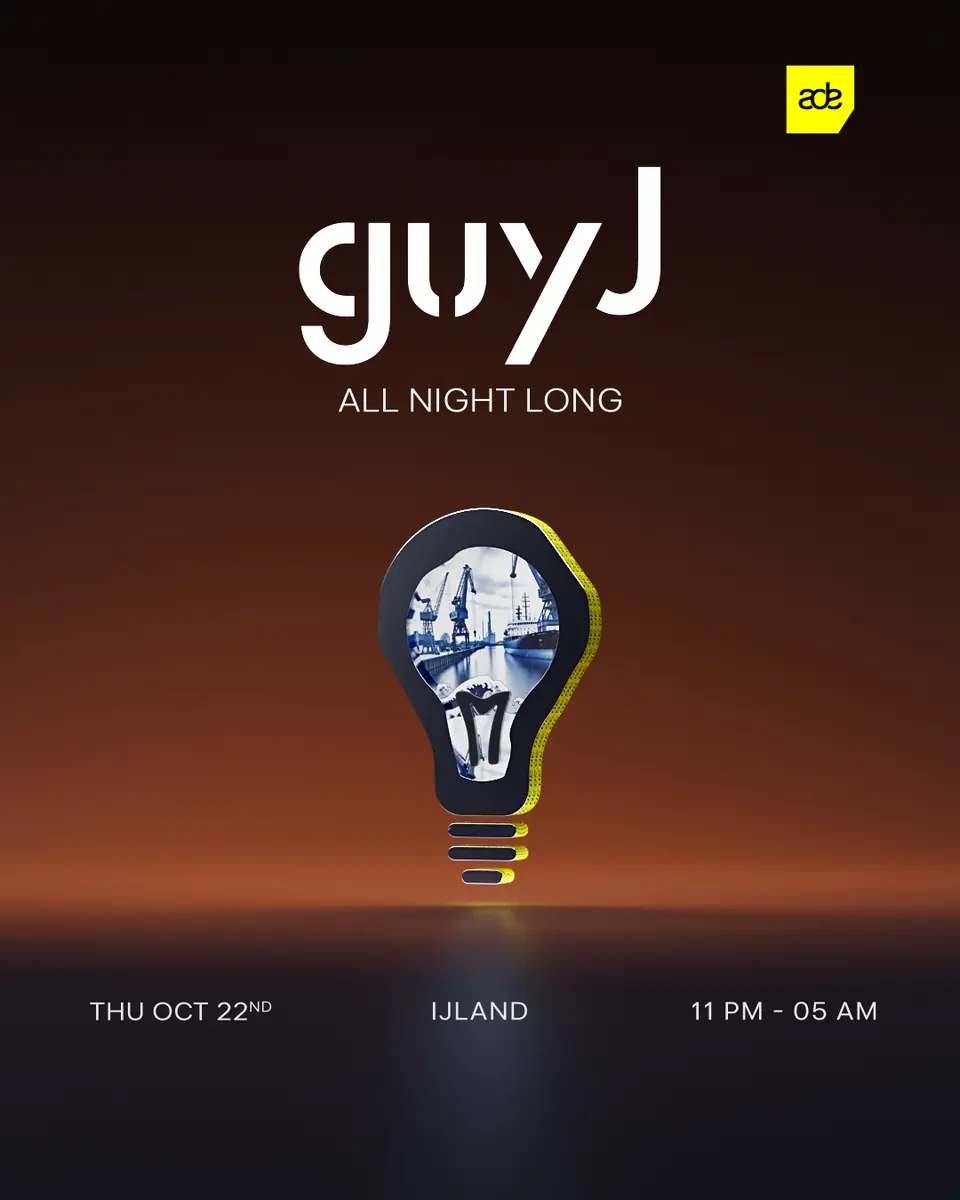 Guy J - all night long — Ijland, Amsterdam