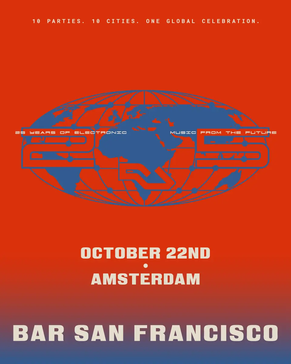 RA25: Amsterdam - Greenhouse Sessions live — San Francisco, Amsterdam
