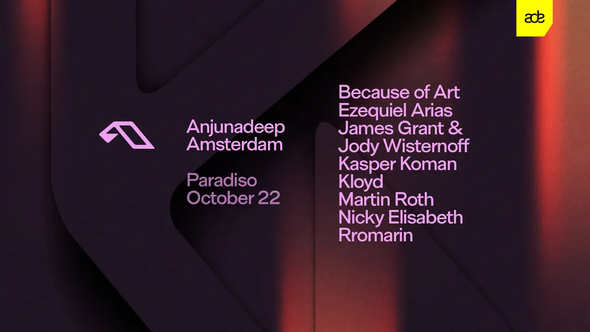 Anjunadeep - ADE — Paradiso, Amsterdam