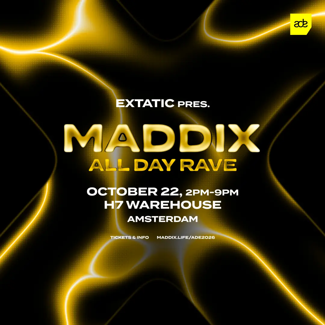 Maddix All Day Rave - H7 Warehouse, Amsterdam Dance Event 2026 — H7 Warehouse, Amsterdam