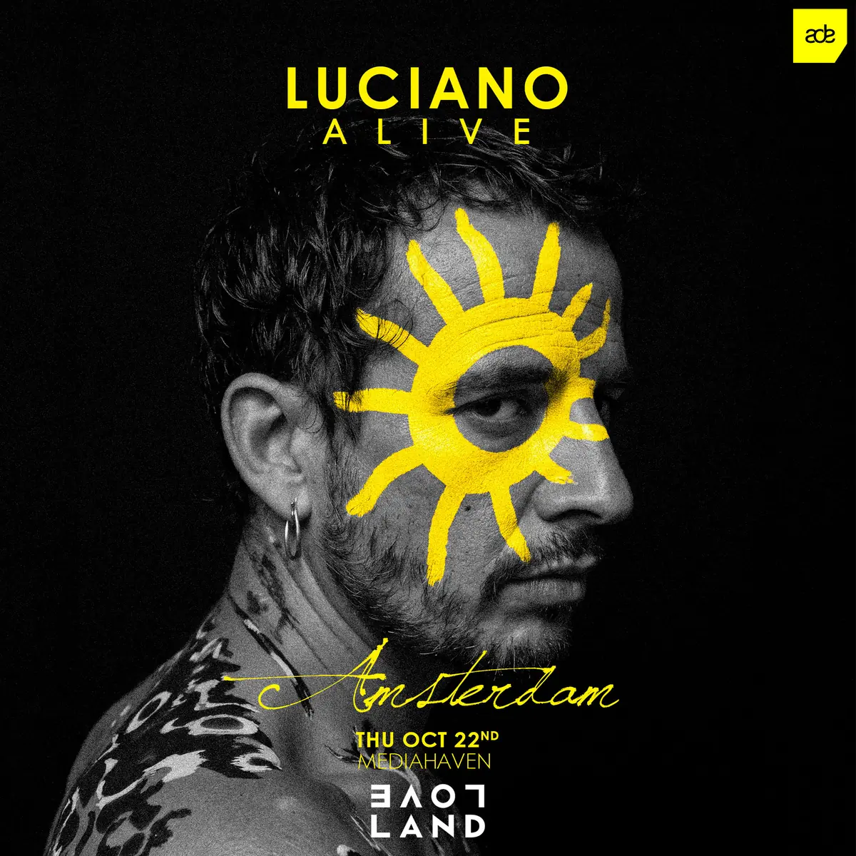 Luciano ALIVE concert X Loveland — Mediahaven - Minervahaven, Amsterdam