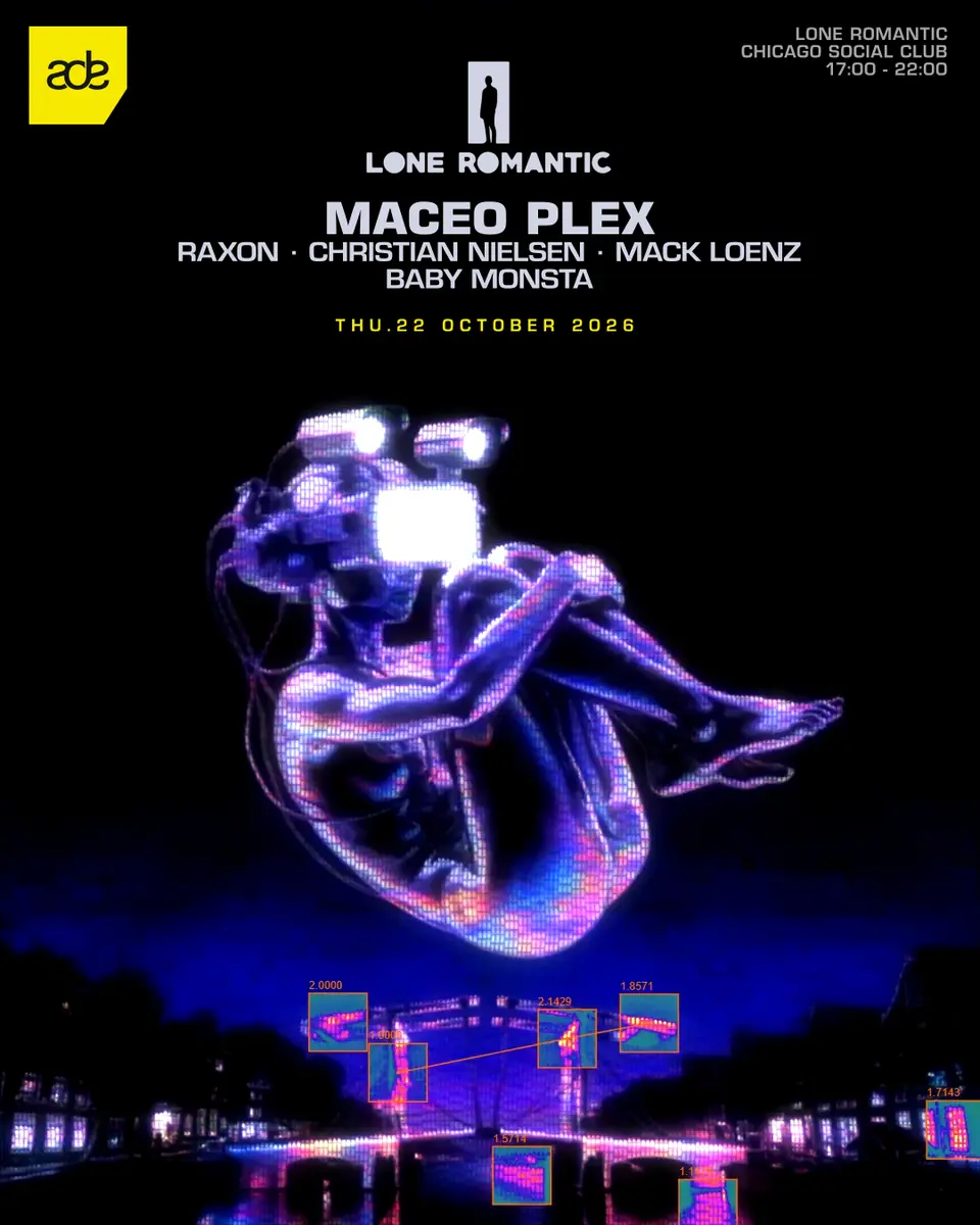 Maceo Plex presents Lone Romantic — Chicago Social Club, Amsterdam