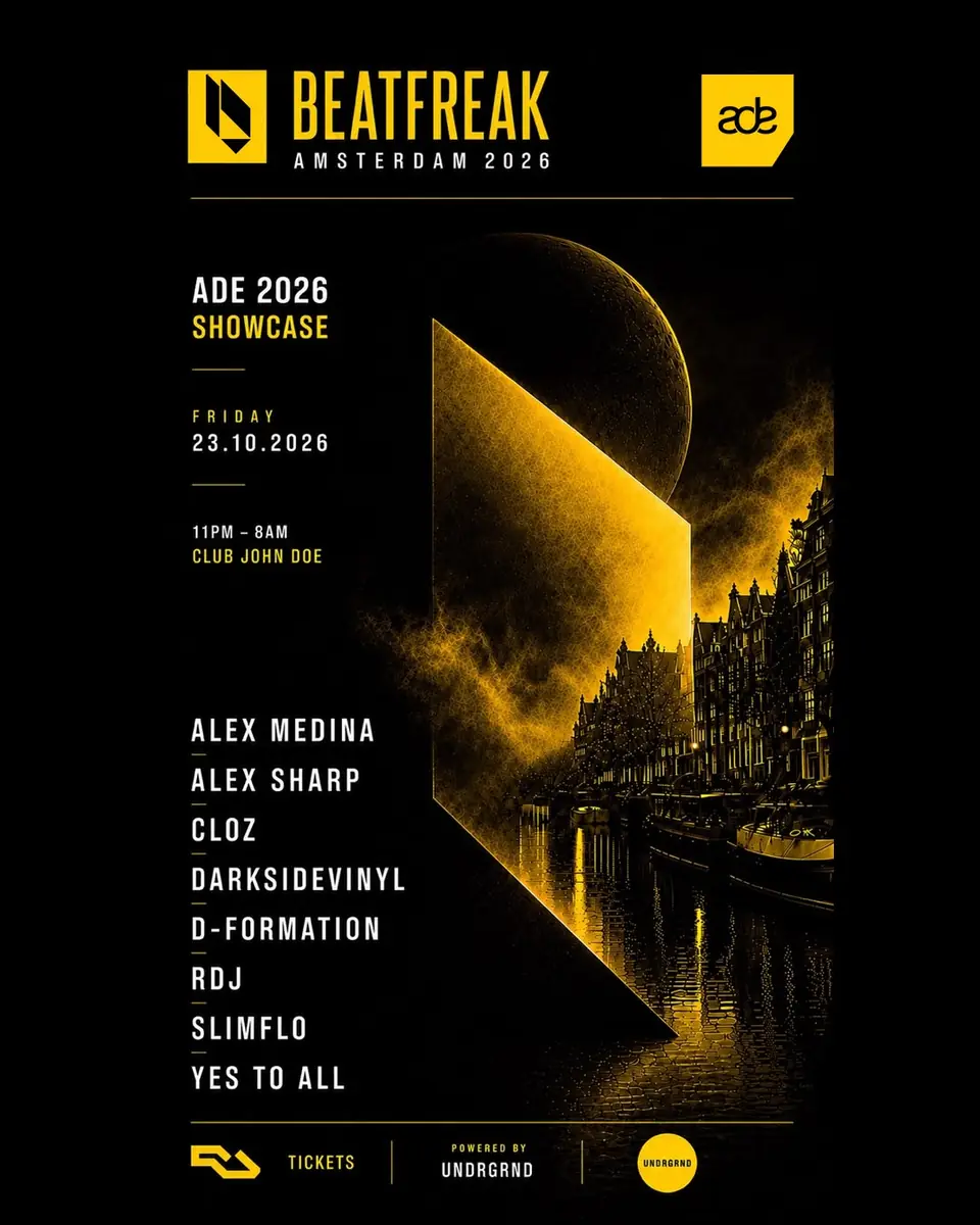 ADE 2026 - Beatfreak Records x UNDRGRND — John Doe, Amsterdam
