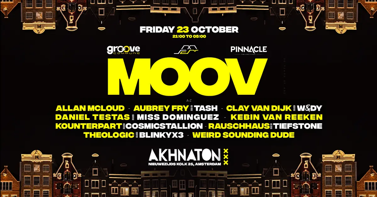 MOOV - ADE Edition — Akhnaton, Amsterdam
