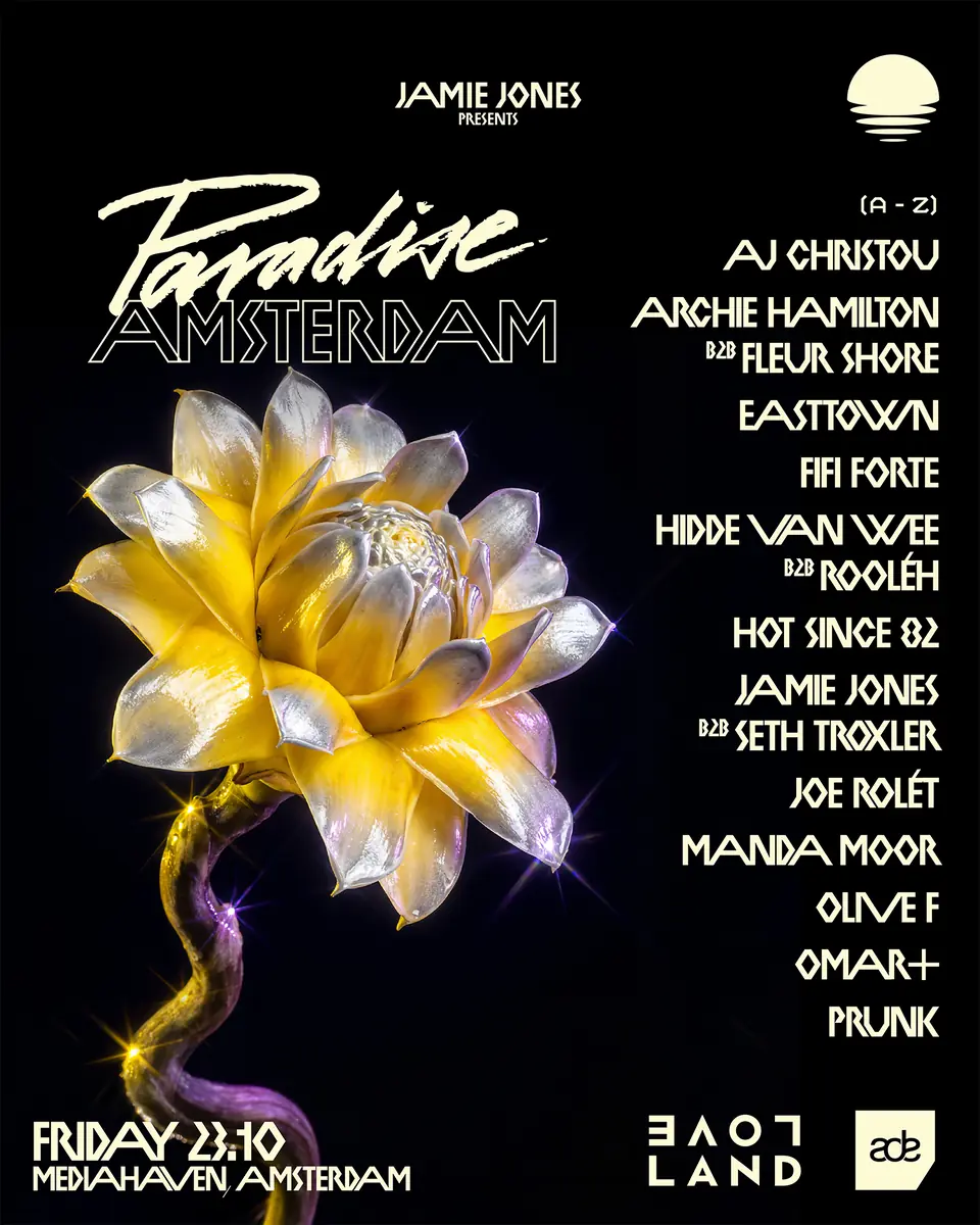 Paradise x Loveland - ADE 2026 — Mediahaven - Minervahaven, Amsterdam