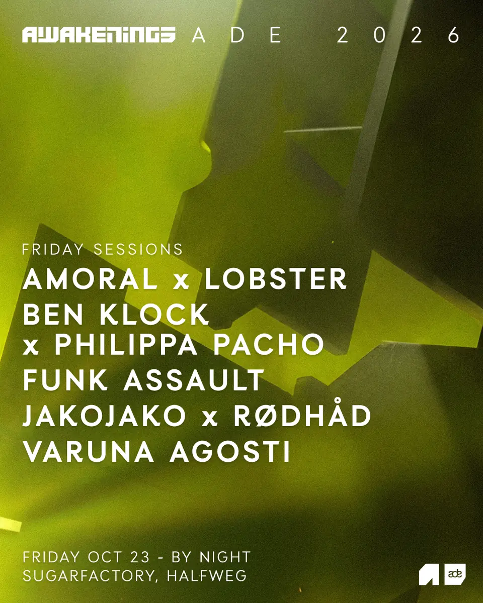 Awakenings ADE - Friday Sessions — Sugarfactory, Halfweg