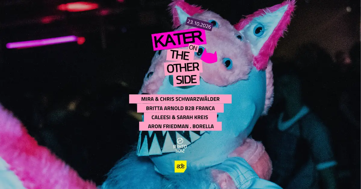 Kater on THE OTHER SIDE — THE OTHER SIDE, Amsterdam