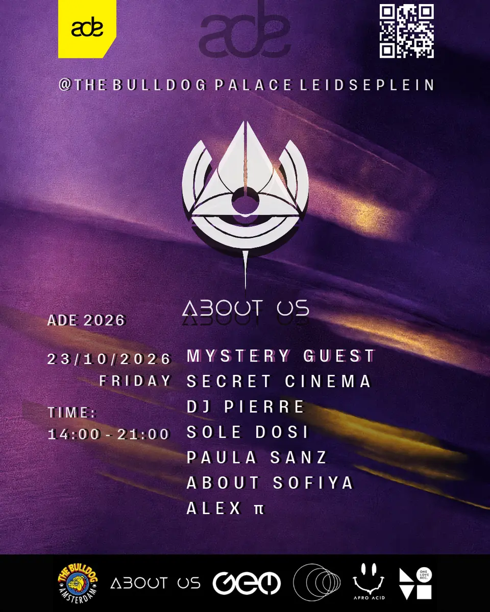 About Us ADE Showcase — The Bulldog Palace, Amsterdam