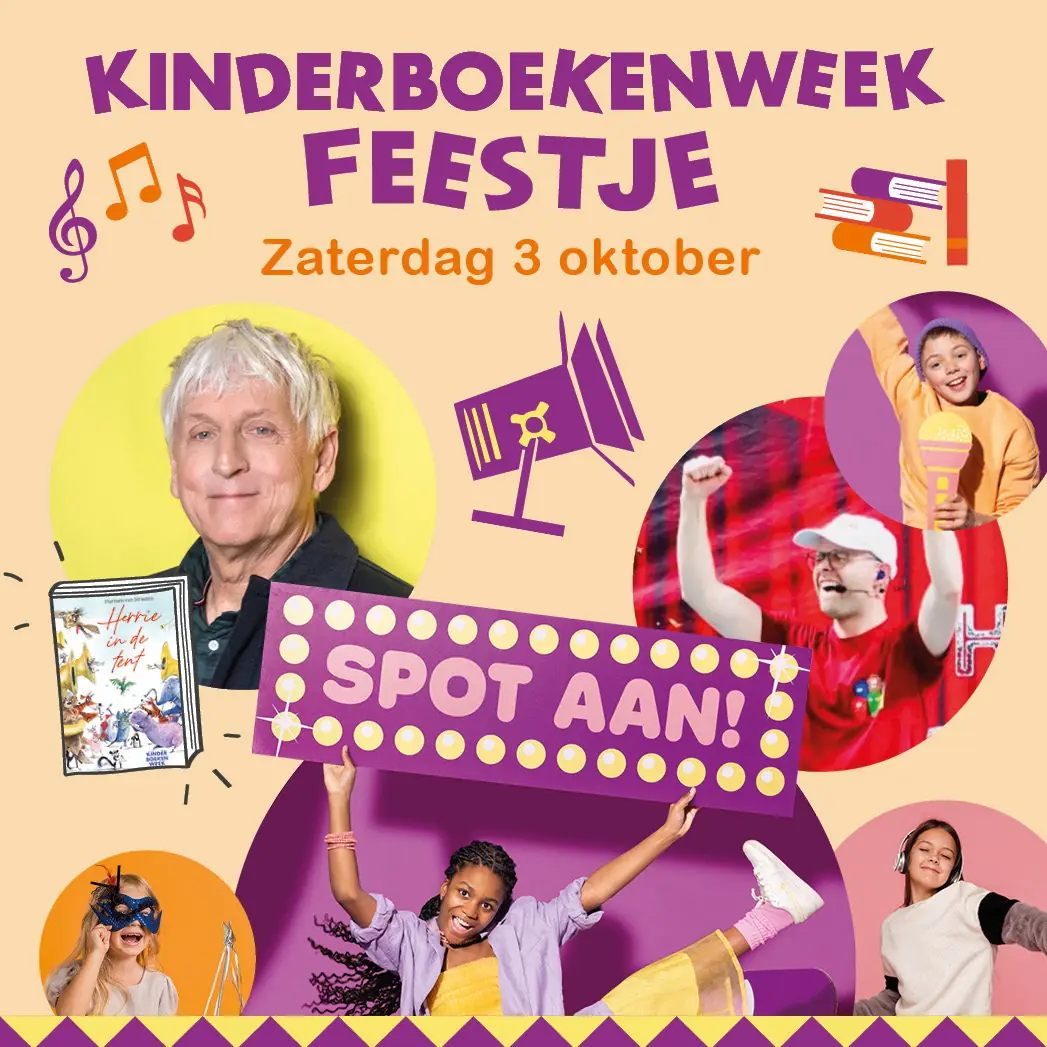 Kinderboekenweekfeestje 'Spot aan' in de bieb! — Bibliotheek Rijswijk, Rijswijk