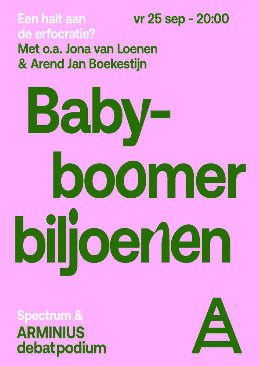 De Babyboomerbiljoenen - Jona van Loenen, Arend Jan Boekestijn, Sandra Philippen — Arminius, Rotterdam