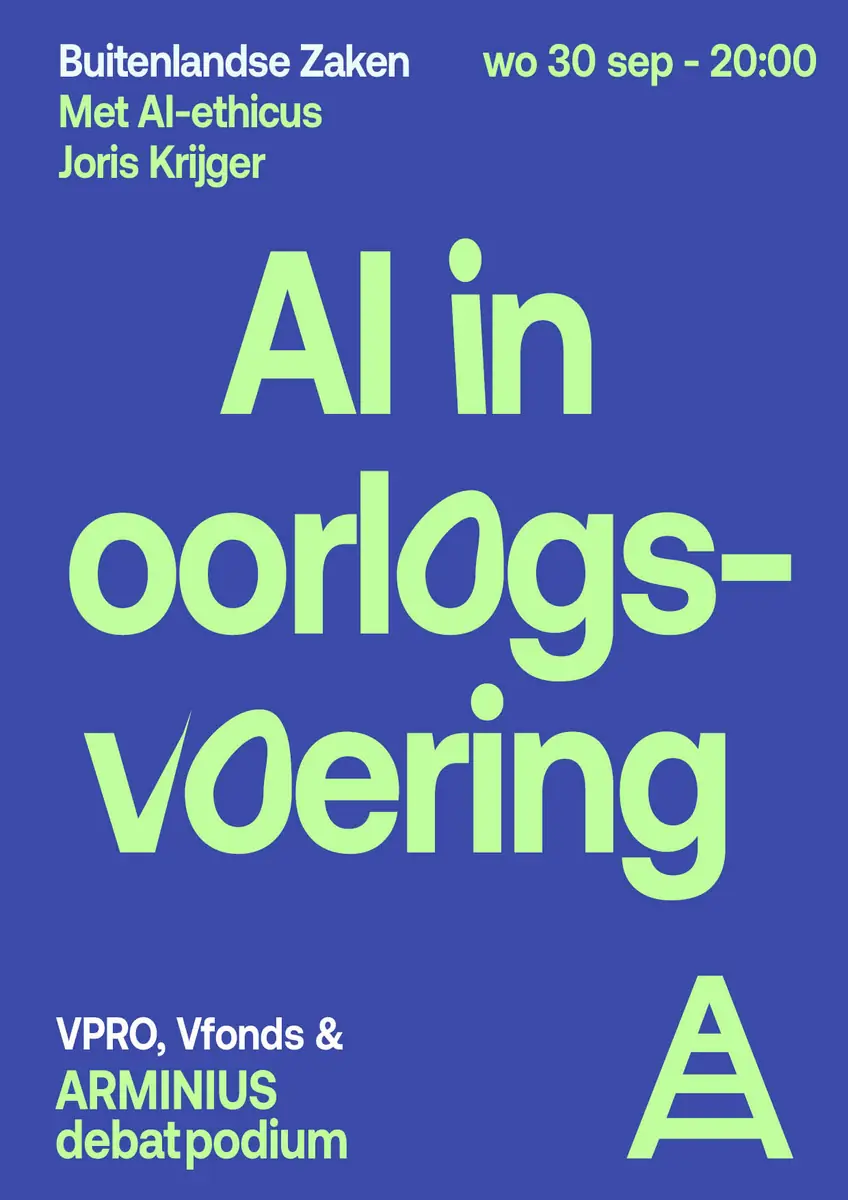 Buitenlandse Zaken - AI in Warfare — Arminius, Rotterdam